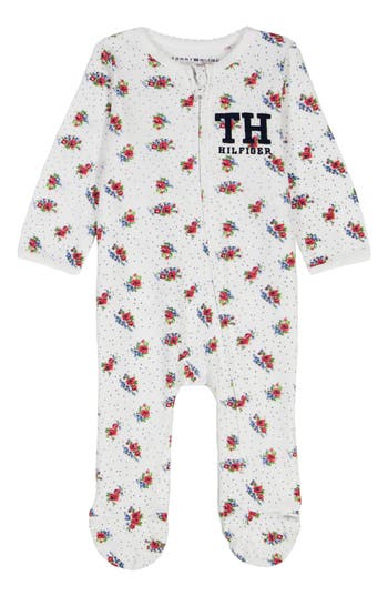 Tommy Hilfiger Floral Footie In Multi