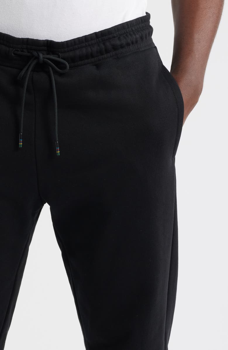 PS Paul Smith Sports Organic Cotton Joggers, Alternate, color, Black