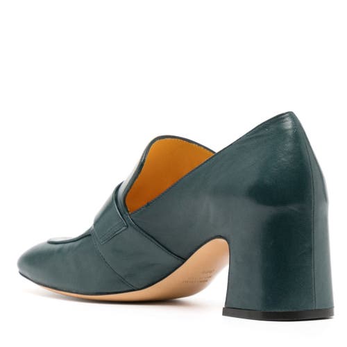 Madison Maison Heel Lock Loafer In Green