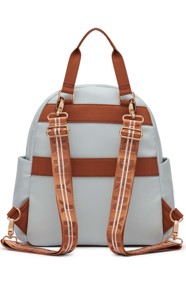 DKNY Bias Backpack, Alternate, color, Jade Sky