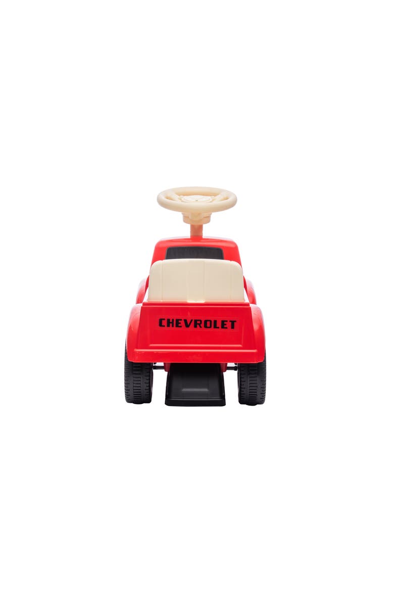 Chevrolet 3100 Vintage Push Car for Toddlers, Alternate, color, RED