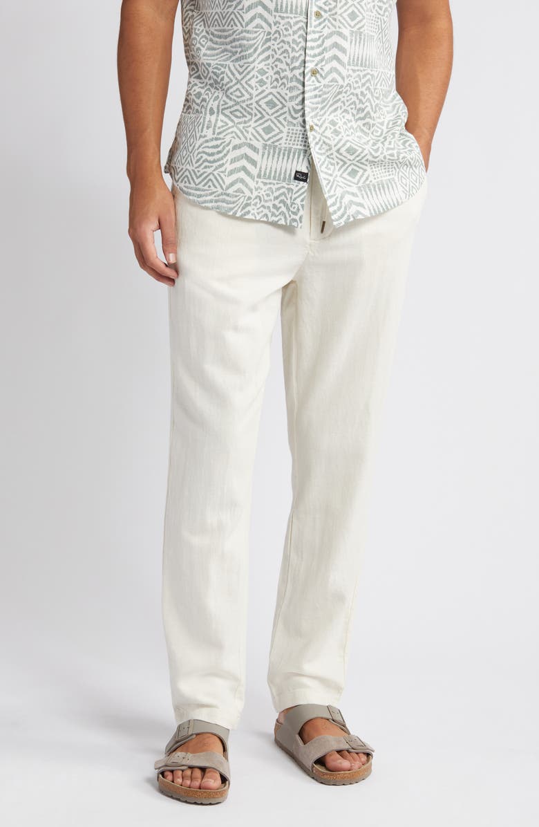 Rails Callum Cotton & Linen Pants, Main, color, 