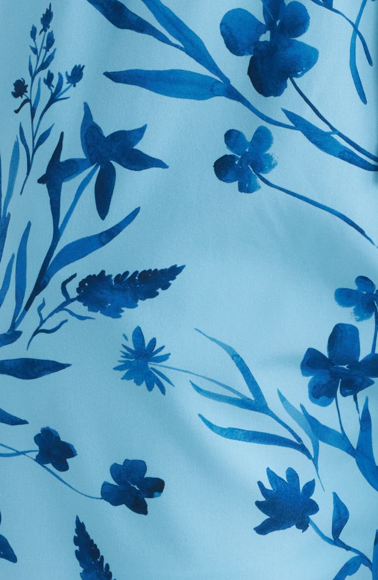 Vintage Summer Stretch Volley Swim Trunks, Alternate, color, Blue