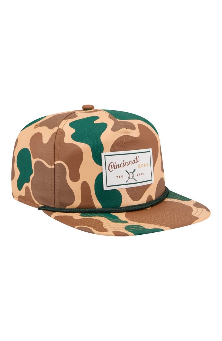 New Era Men's New Era Camo Cincinnati Reds Duck 19TWENTY Adjustable Hat, Alternate, color, Camo
