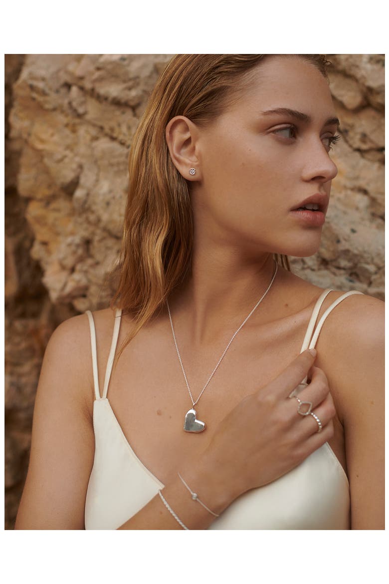 Sterling Silver Heart Locket, Alternate, color, STERLING SILVER