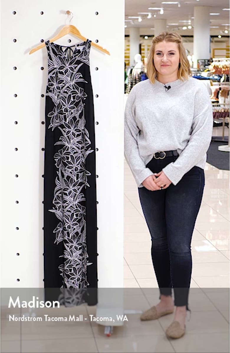 Midnight Blooms Maxi Dress, sales video thumbnail