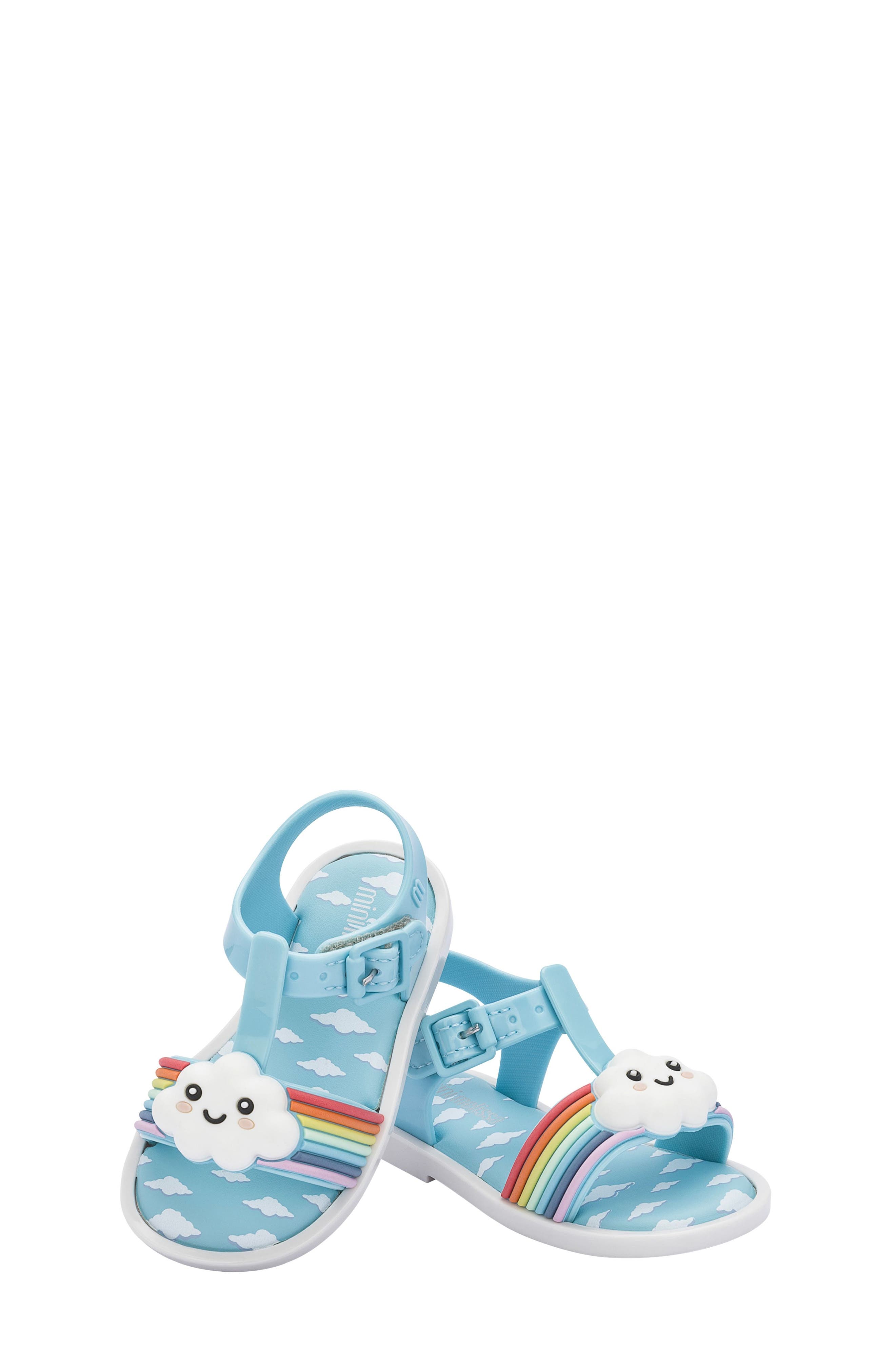 Mini Melissa Kids' Mar Sunny Jelly Sandal, Alternate, color, 