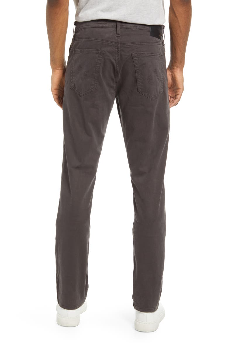 Everett Stretch Sateen Slim Straight Pants, Alternate, color, SHADOW HAWK