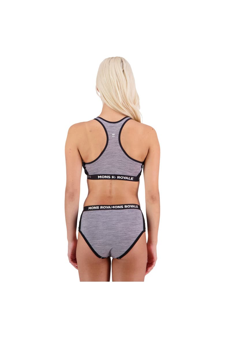 Sierra Sports Bra - Women's, Alternate, color, Grey Heather/Black