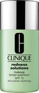 Clinique Redness Solutions Makeup Foundation Broad Spectrum SPF 15 with Probiotic Technology