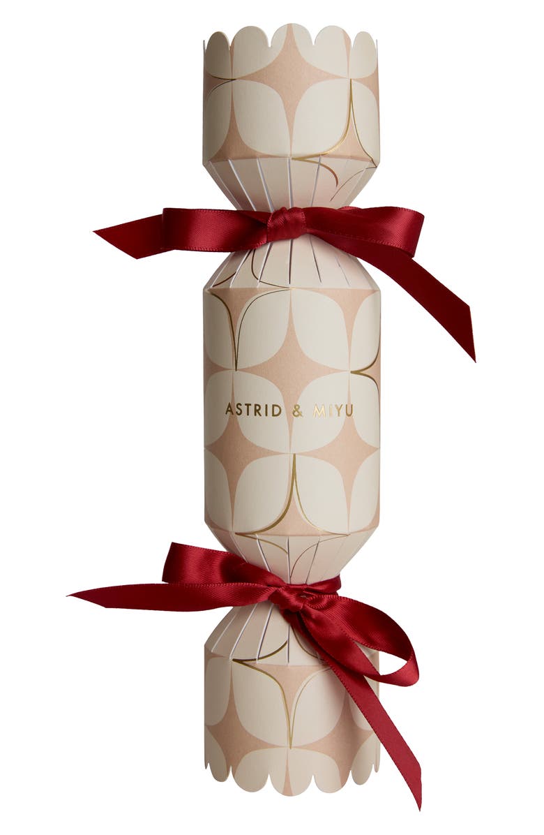 Astrid & Miyu Star Chain Drop Earrings Christmas Cracker, Alternate, color, Gold