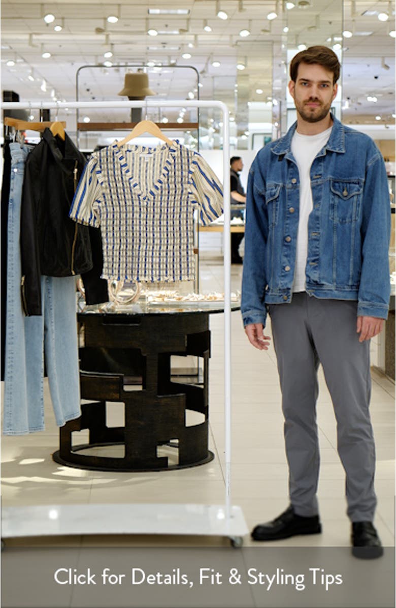 Shirred Puff Sleeve Crop Top, sales video thumbnail