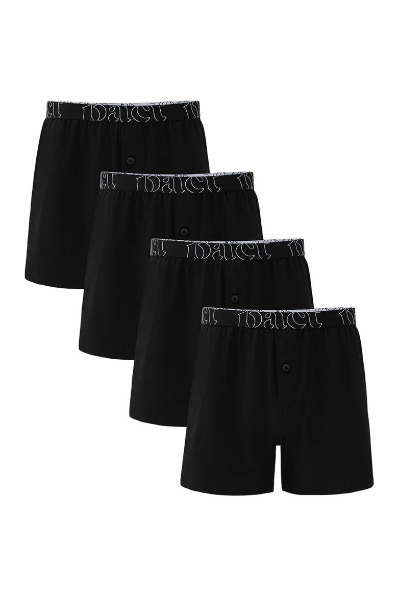 Organic Cotton Everyday Knit Boxer 4-Pack, Main, color, Pact Signature