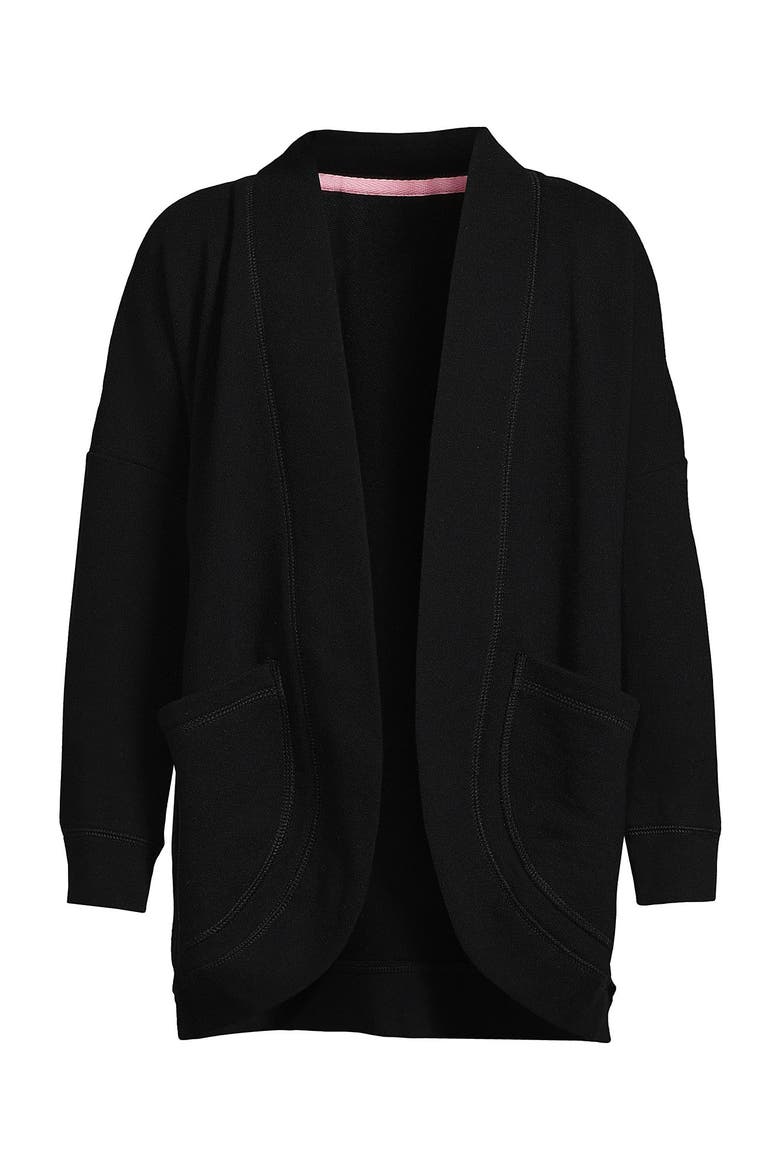 Girls Active Cardigan, Alternate, color, Black