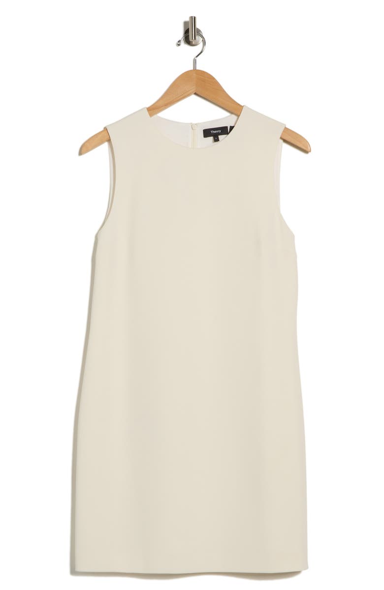 Theory Classic Column Dress, Alternate, color, Rice