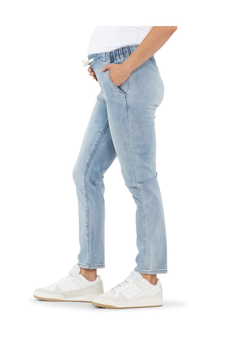 Ripe Maternity Denim Jogger, Alternate, color, Light Blue
