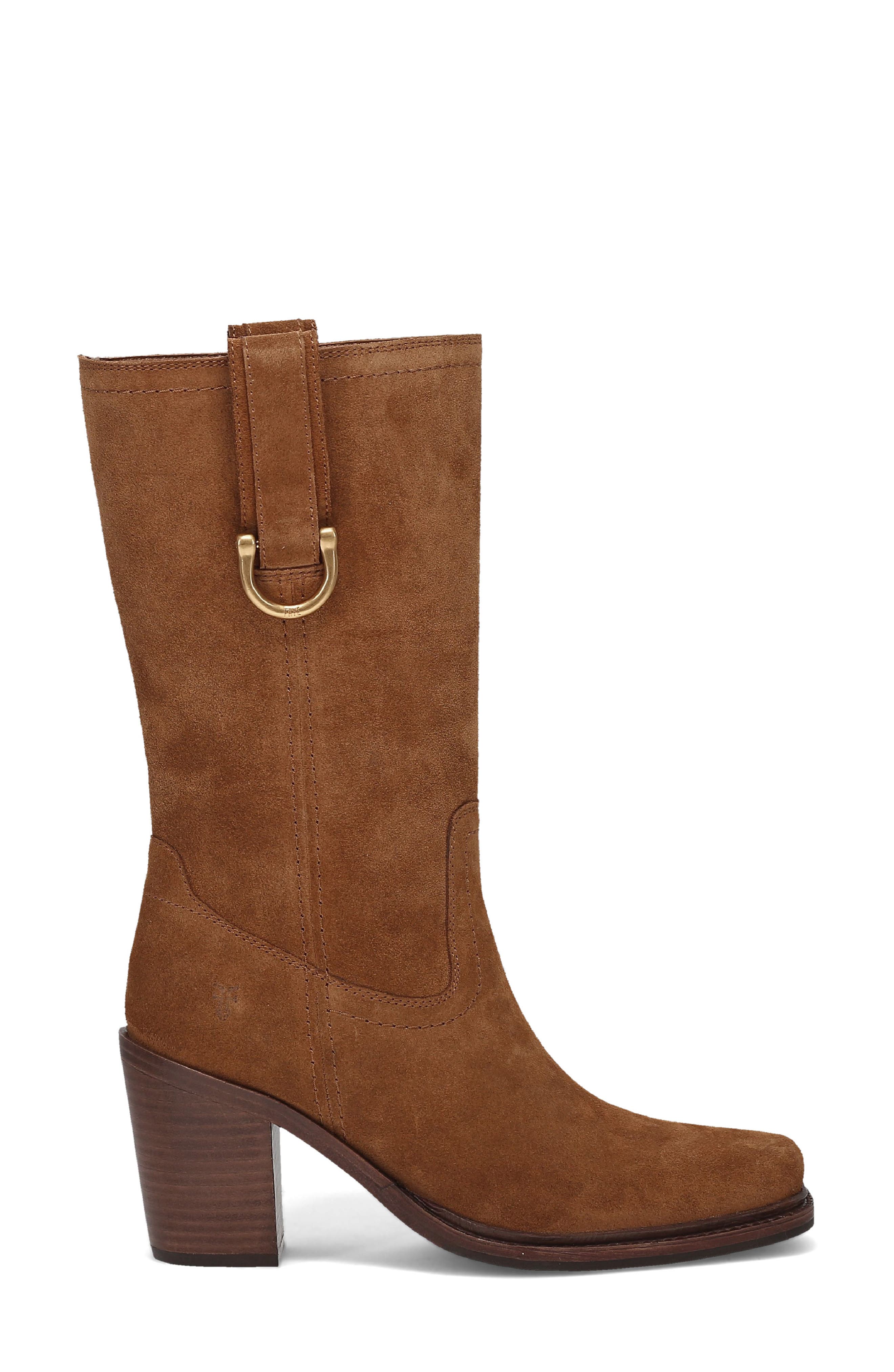 Sedona Mid D-Ring Boot, Alternate, color, CARAMEL