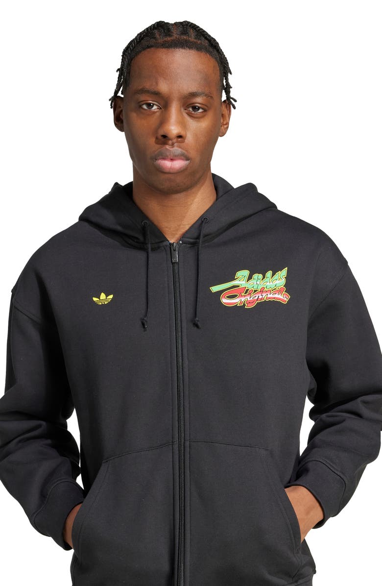 adidas GFX Full Zip Jacket, Alternate, color,