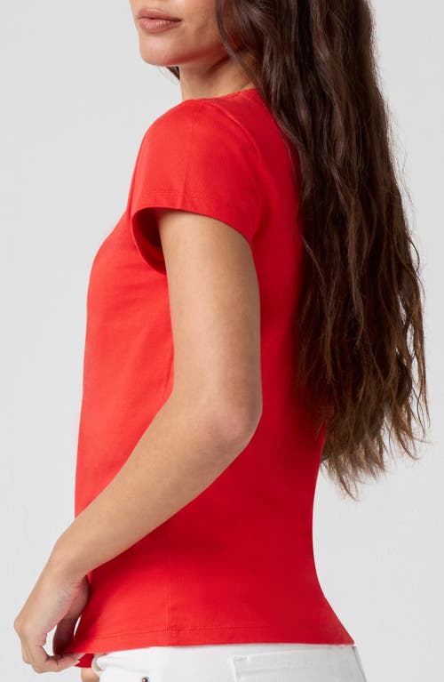Florence By Mills Solid '90s Short Sleeve T-shirt In Red