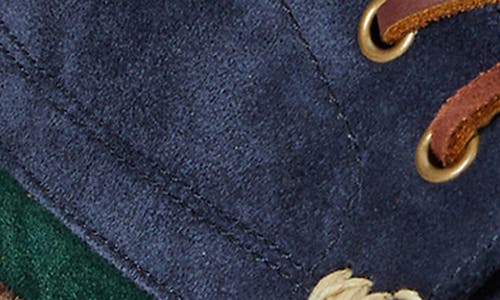 Polo Ralph Lauren Mixed Ranger Work Boots Tweed Colorblock In Multi