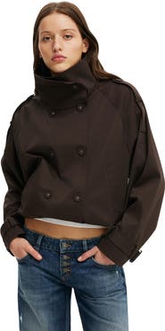 Cotton On Women's Porter Cropped Trench