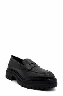 Giana Lug Sole Penny Loafer