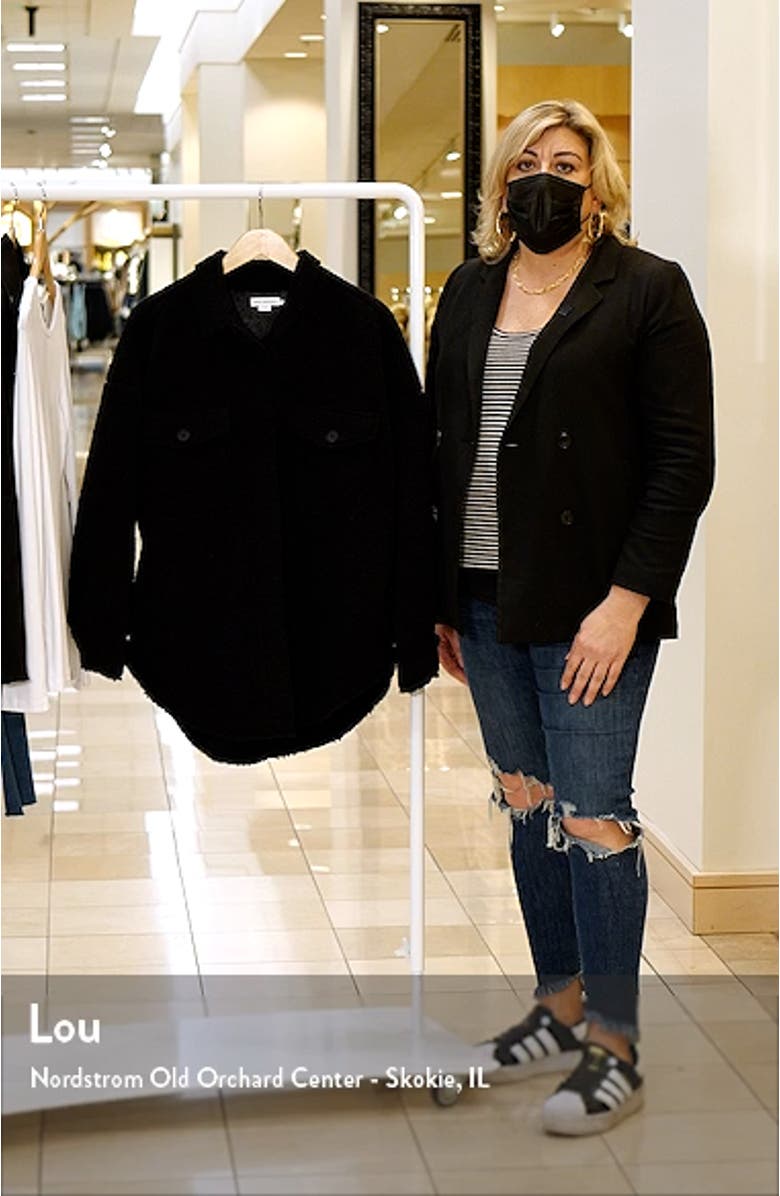 Contour Faux Shearling Jacket, sales video thumbnail