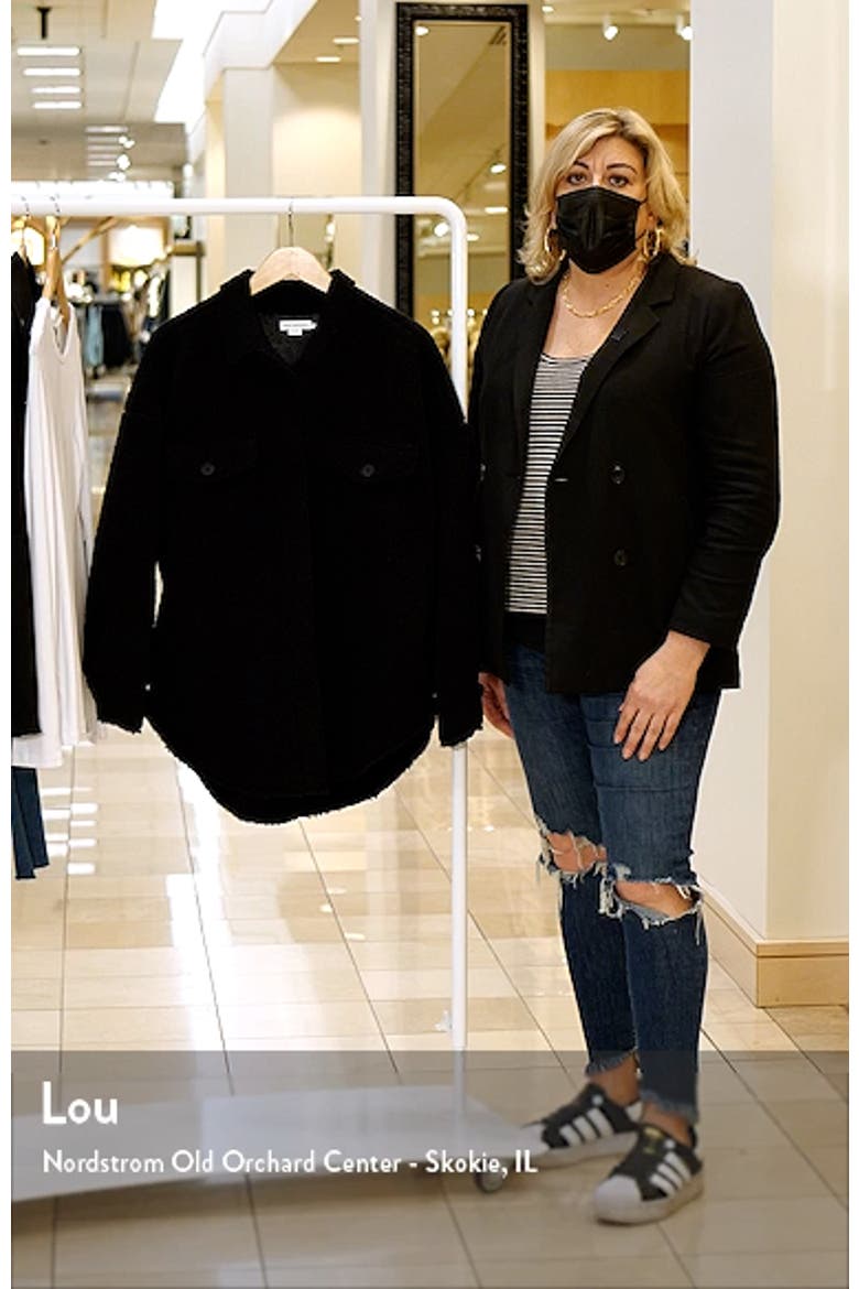 Contour Faux Shearling Jacket video