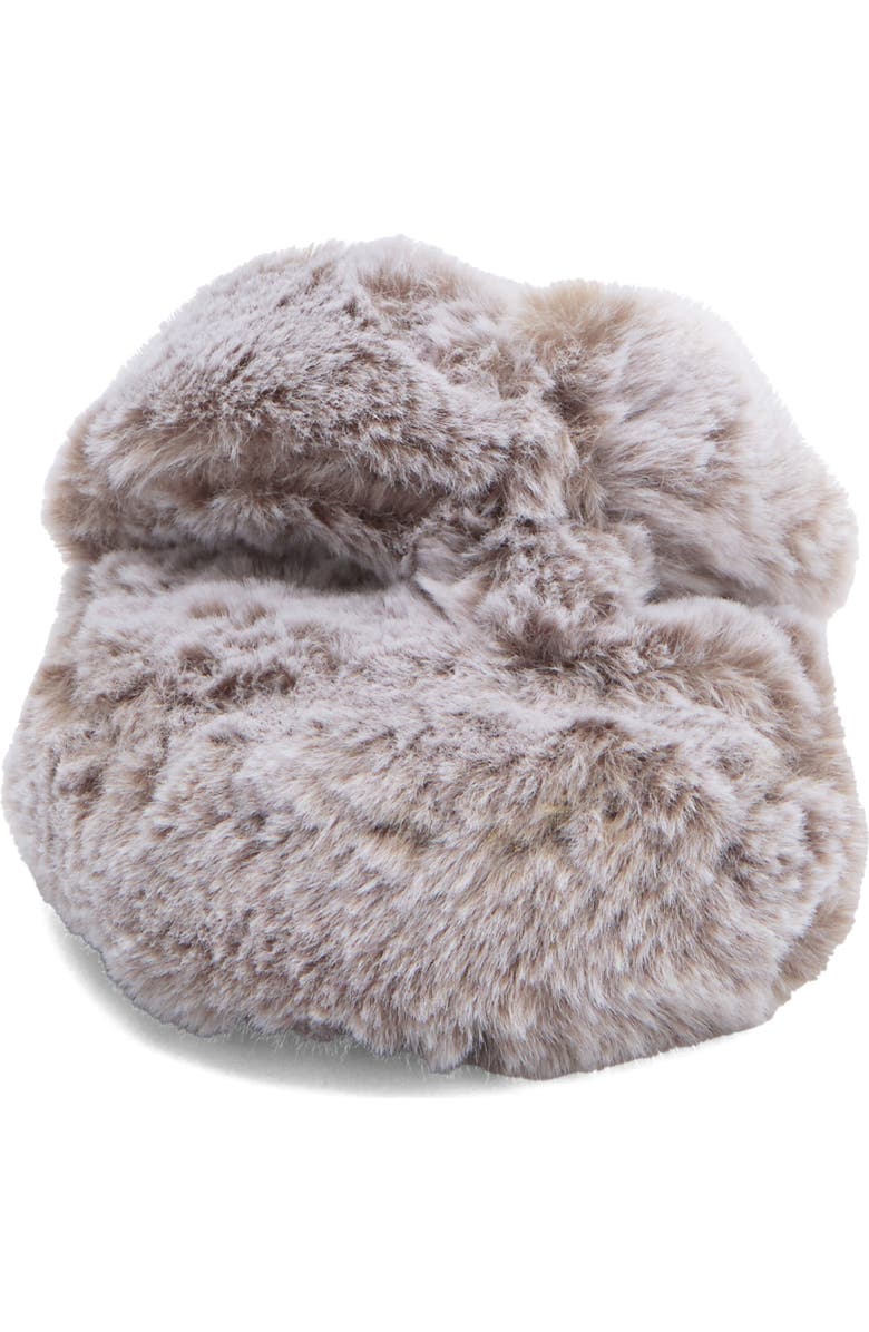 Rachel Roy Faux Fur Slipper, Alternate, color, Grey