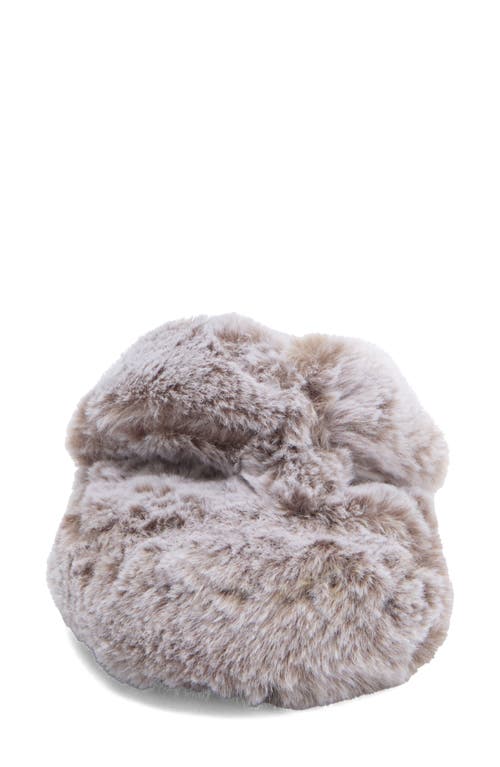 Rachel Roy Faux Fur Slipper In Gray