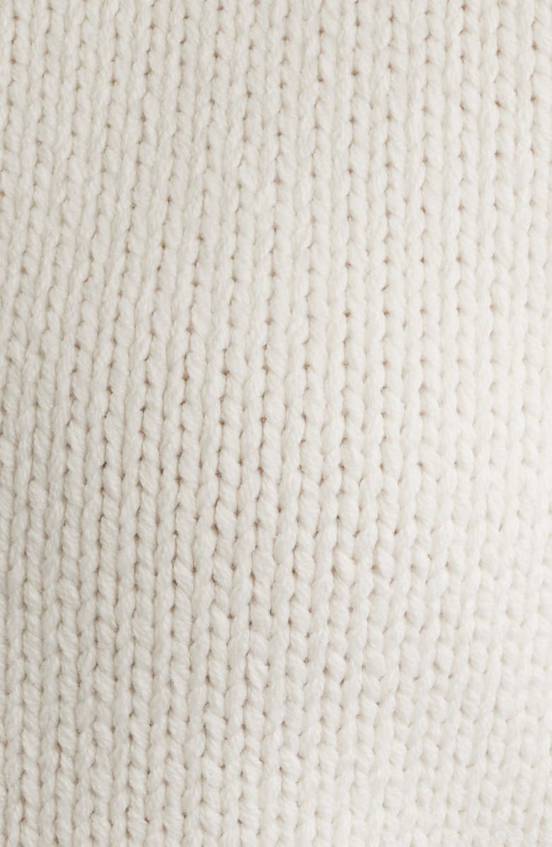 Anne Klein Button-Up Sweater Vest, Alternate, color, White Dove