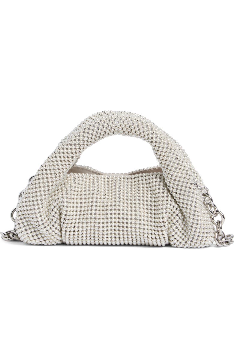 Stuart Weitzman The Moda Faux Pearl Mini Tote, Main, color,