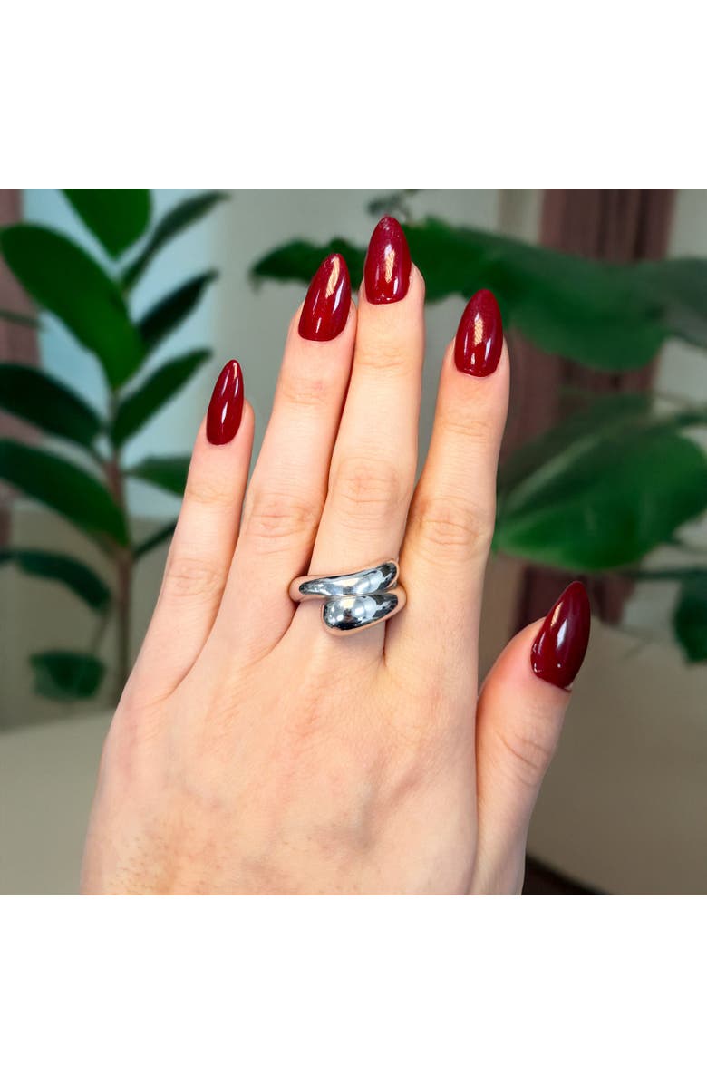 The Lovery Fine Jewelry Sculpted Coil Ring, Alternate, color, Sterling Silver