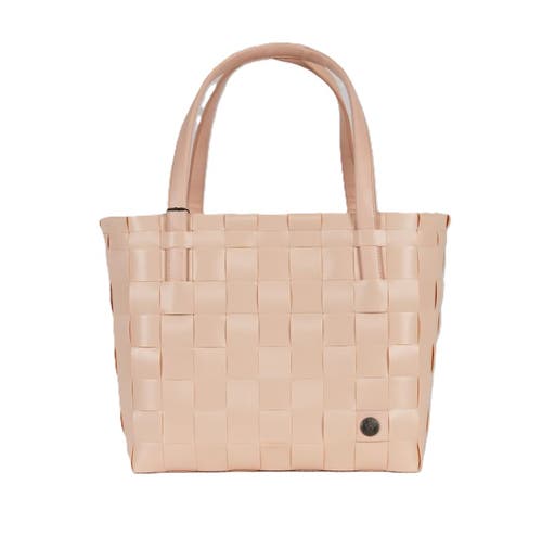 Handed By Color Match Recycled Tote Bag In Ballet