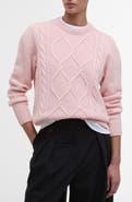 Barbour Burne Cable Wool Blend Sweater