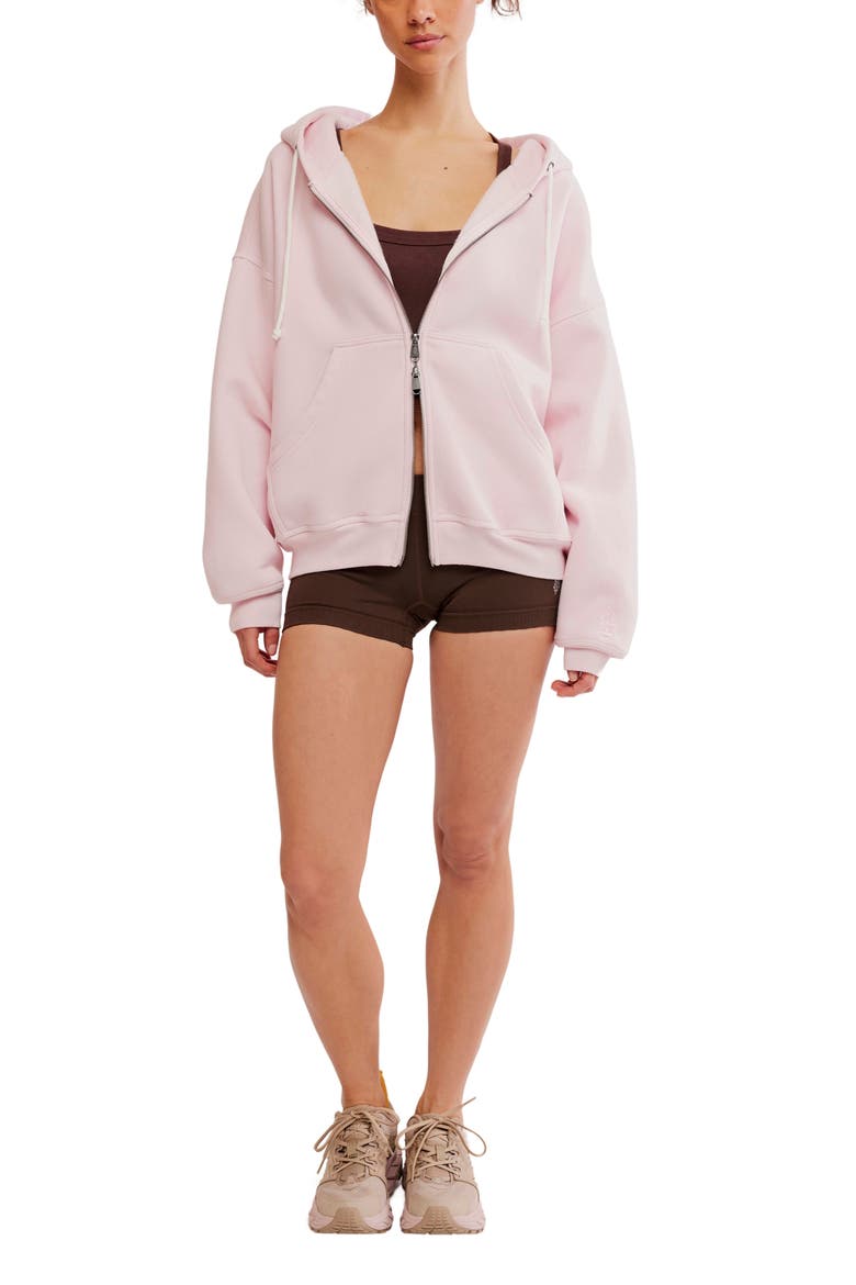 Final Call Full Zip Hoodie, Alternate, color, PINKY FUSHCIA