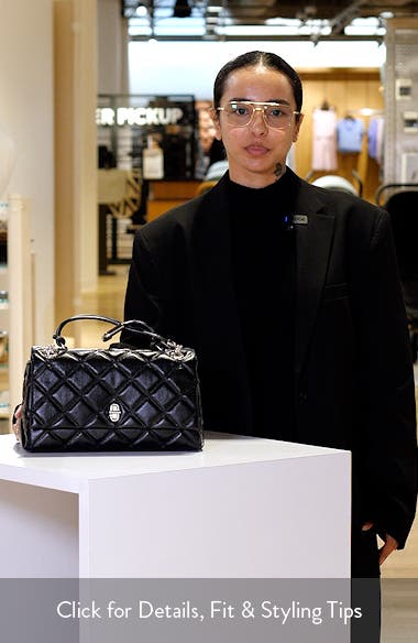 Marc Jacobs The Dual Chain Diamond Quilted Convertible