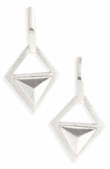 Karine Sultan Angular Statement Earrings