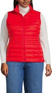 Lands' End Plus Size Wanderweight Packable Down Vest