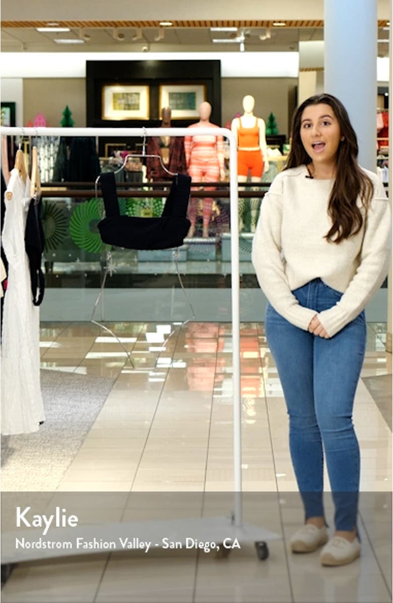 Elle Square Neck Bikini Top, sales video thumbnail