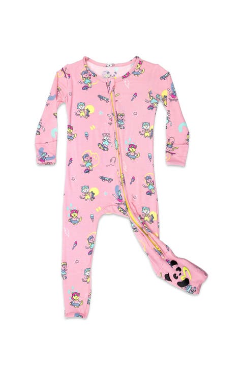 Baby Skater Kitty Convertible Footie