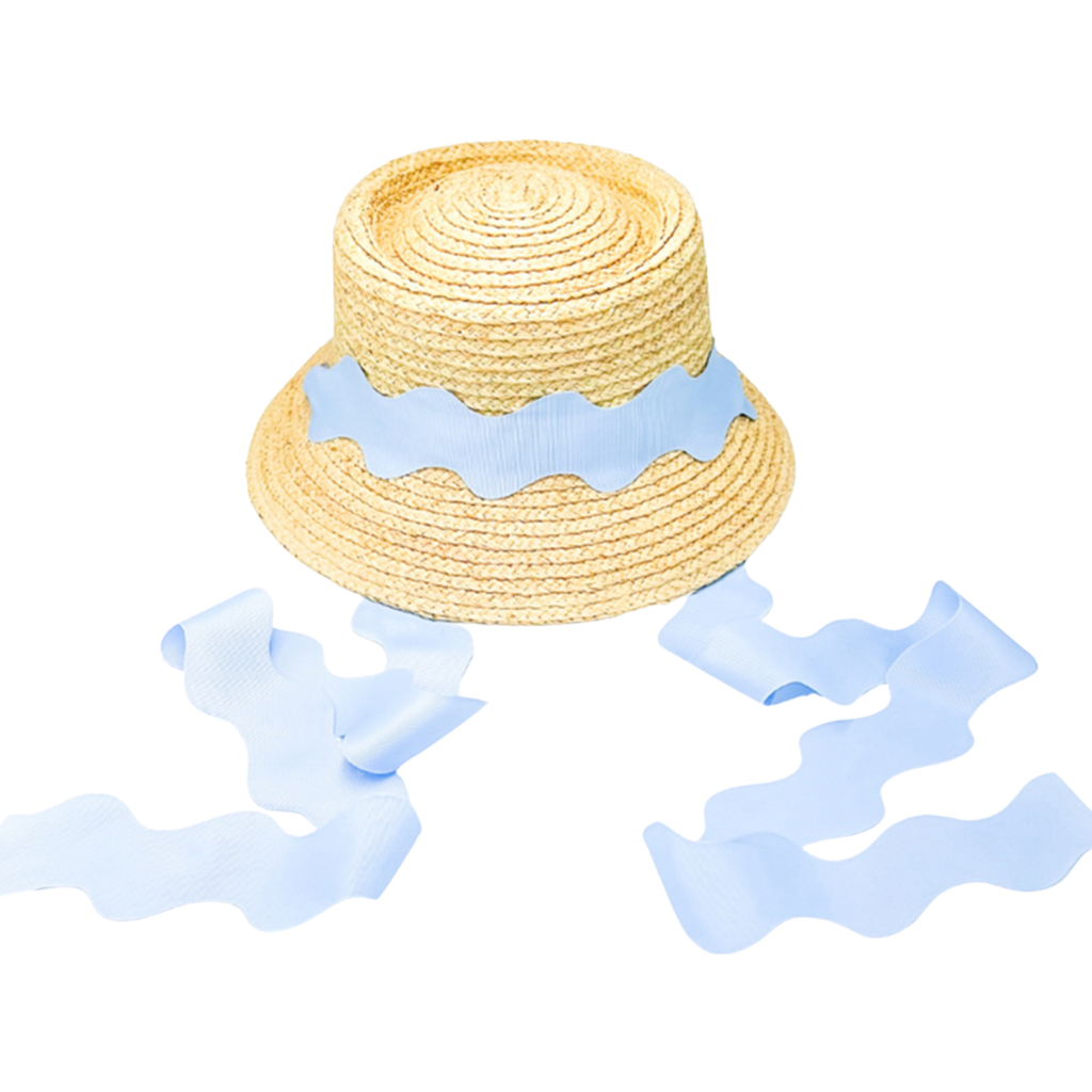 Bits & Bows Harbor Hat In Blue