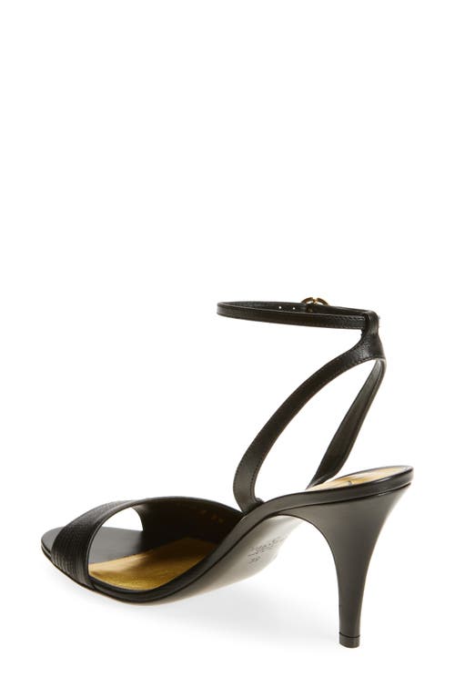 Valentino Ladycrush Mini Sandals With 8.5 Cm Heel In Black