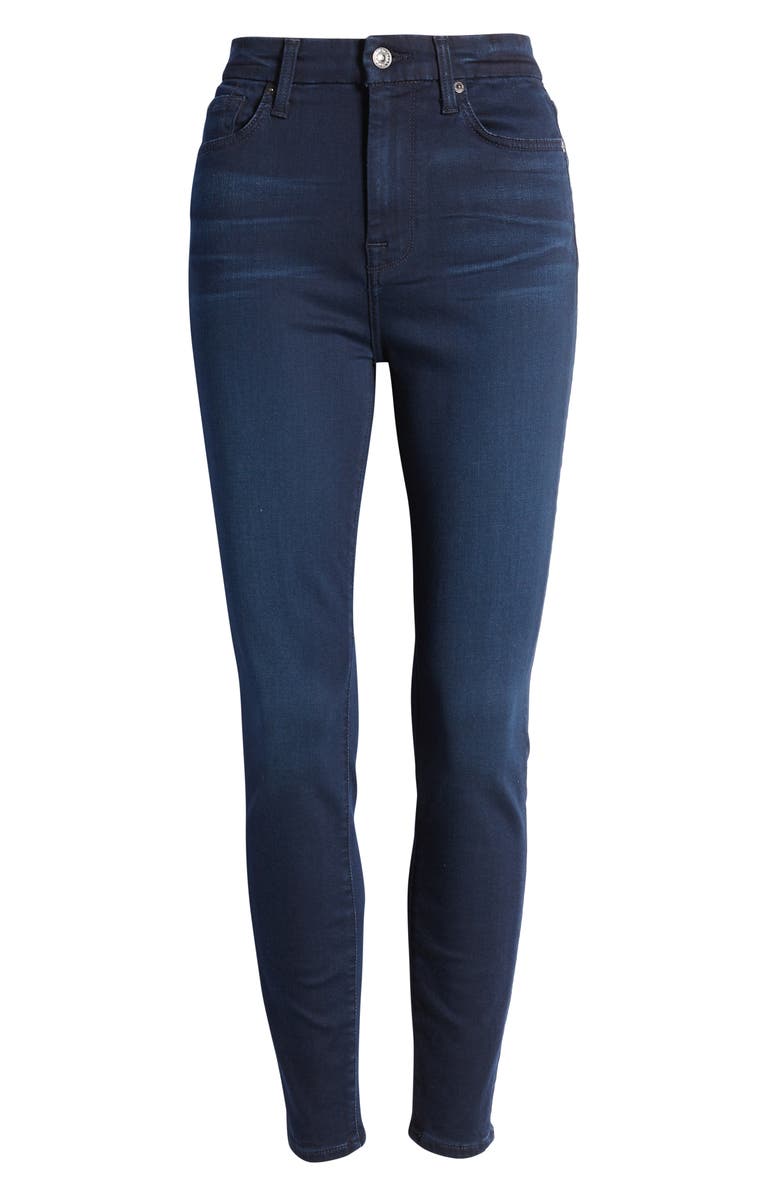 7 For All Mankind <sup>®</sup> 'Slim Illusion Luxe' High Waist Ankle Skinny Jeans, Alternate, color, 