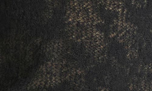 Shop Vince Lace Stitch Layered Sweater In Black/gold Cliff
