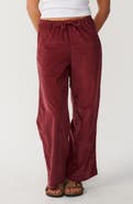 Rip Curl Keepsakes Corduroy Wide Leg Drawstring Pants