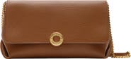 Burberry Leather Chain Strap Clutch