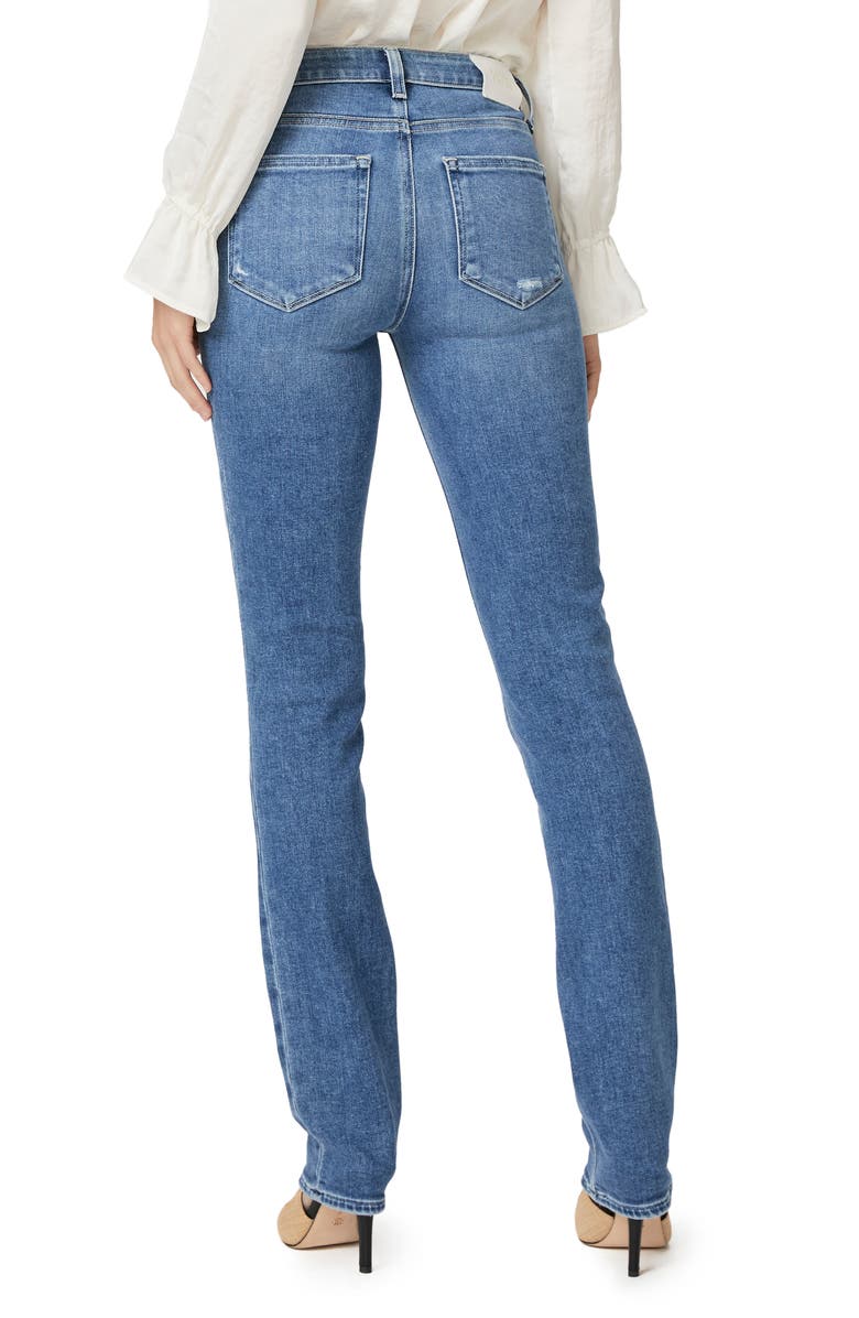 PAIGE Hoxton Straight Leg Jeans, Alternate, color, Vantage Distressed