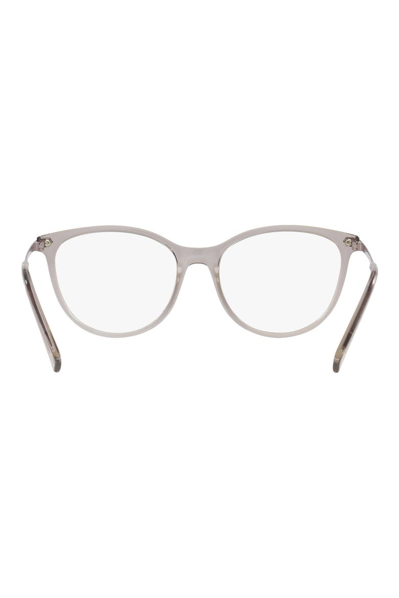 53mm Cat Eye Optical Glasses, Alternate, color, GREY