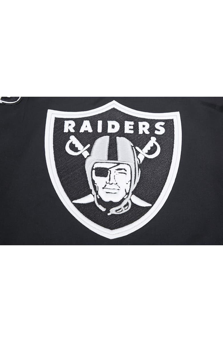 PRO STANDARD Men's Pro Standard Black Las Vegas Raiders Woven Shorts, Alternate, color,